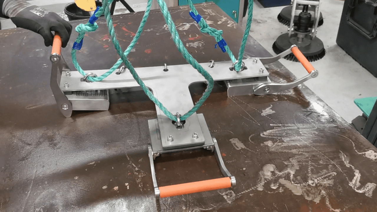 Blumags triple magnet rig